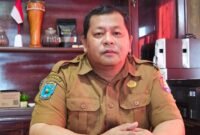 Plt. Kepala Dinas Perkebunan Fakfak Widhi Asmoro Jati, ST., MT saat ditemui wartawan sumut.tagarutama.com