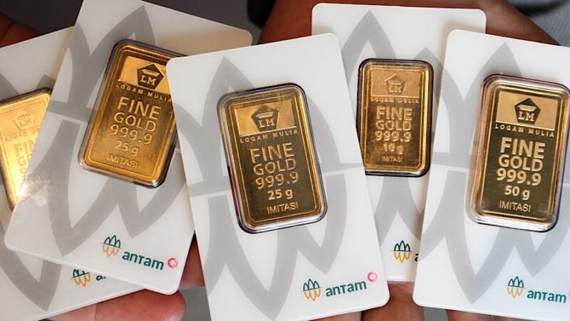 Foto. Emas Antam 